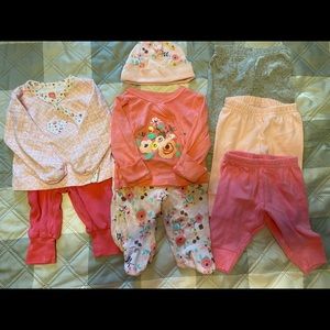 Newborn baby girl bundle